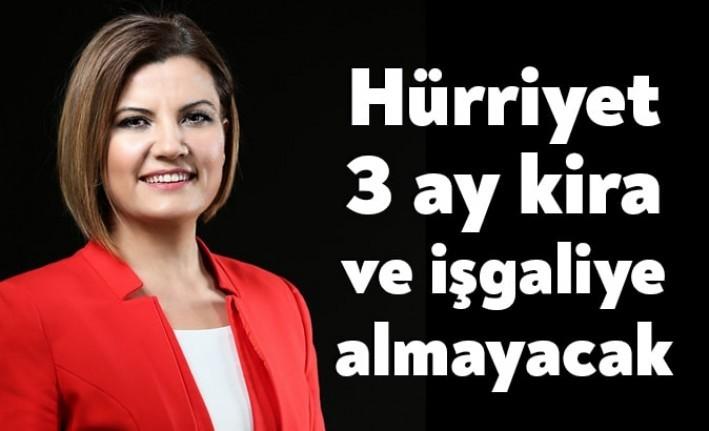İzmit Belediye Başkanı Av. Fatma Kaplan Hürriyet, 3 ay boyunca
