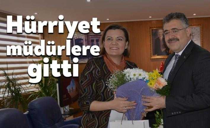 Kocaeli İl Emniyet Müdürü Veysel Tipioğlu ve İzmit İlçe Emniyet
