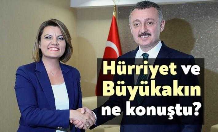 İzmit Belediye Başkanı Fatma Kaplan Hürriyet, KBB Başkanı Tahir Büyükakın’la