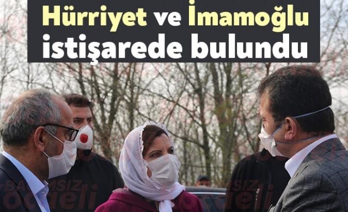 İstanbul Büyükşehir Belediye Başkanı Ekrem İmamoğlu ve İzmit Belediye Başkanı