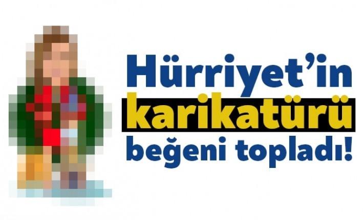 İzmit Belediye Başkanı Fatma Kaplan Hürriyet’in karikatürü sosyal medya sitesi