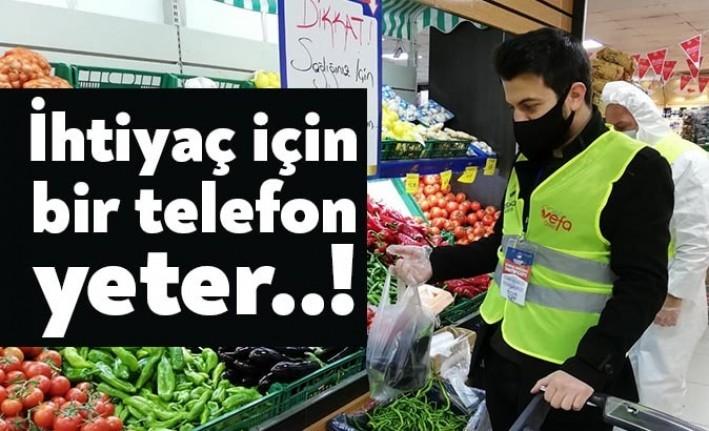 Derince’de sokağa çıkmaları kısıtlı olan 65 yaş üstü ve kronik