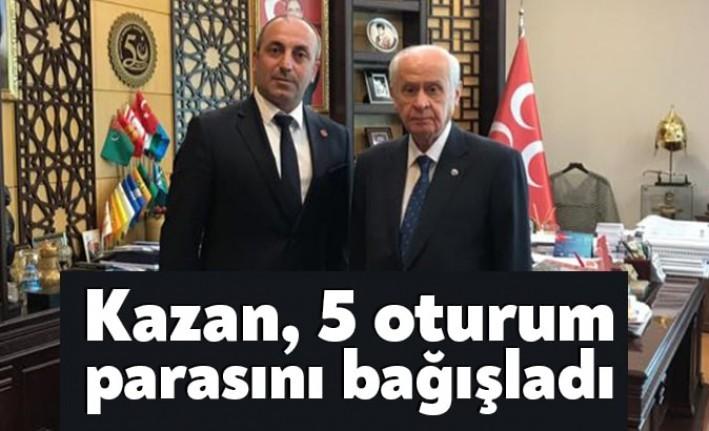 MHP İzmit Belediye Meclis Üyesi İlker Kazan, Milli Dayanışma Kampanyası