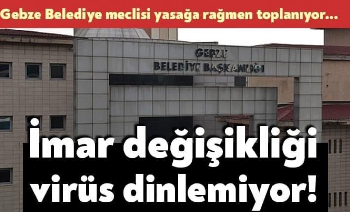 CHP Kocaeli Milletvekili Tahsin Tarhan, Gebze Belediyesi'nin özel izin ile