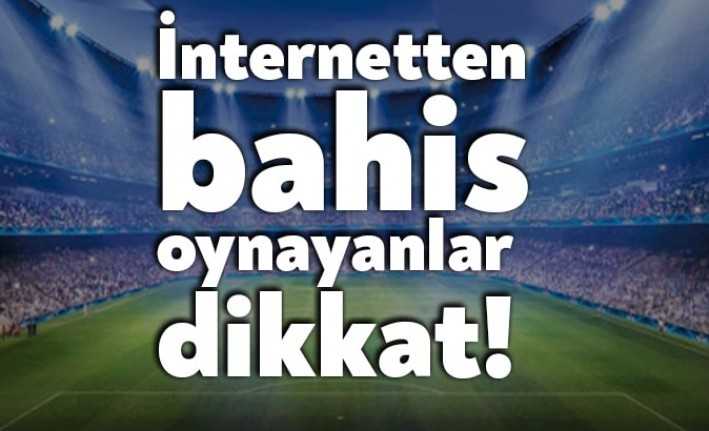 İnternet üzerinden bahis oynayanlara karşı devlet çeşitli operasyonlar yapmaya başladı.