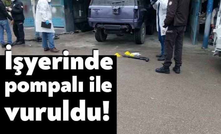 Başiskele Vezirçiftliği Karadenizliler Mahallesinde bulunan bir oto boya dükkanında meydana