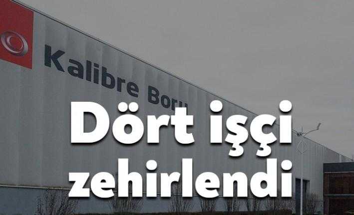 Gebze Kimya İhtisas OSB'deki Kalibre Boru'da dört işçi amanyak tankındaki