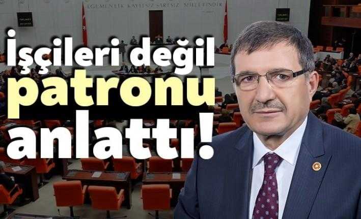 AKP Kocaeli Milletvekili İlyas Şeker TBMM’de Kocaeli’de üretim yapan firmalarla