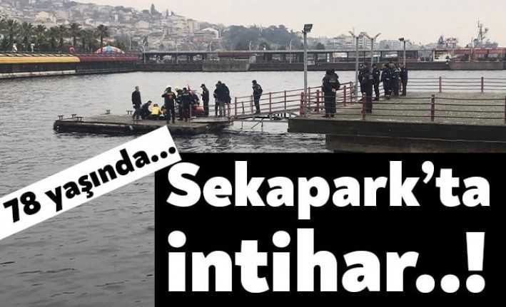 İzmit Sekapark'ta bulunan bir iskeleden aşağıya atlayan Kenan Ersöz, hayatını