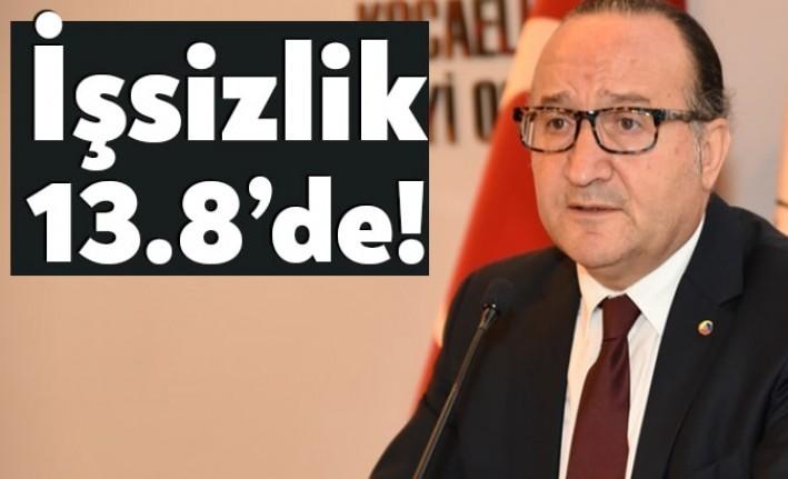 Kocaeli Sanayi Odası (KOS) Başkanı Ayhan Zeytinoğlu işsizlik oranını değerlendirdi