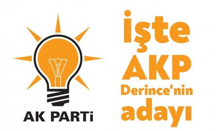 AKP Derince İlçe Başkanlığı'na Koray Meydan'ın aday yapılmasına karar verildi.