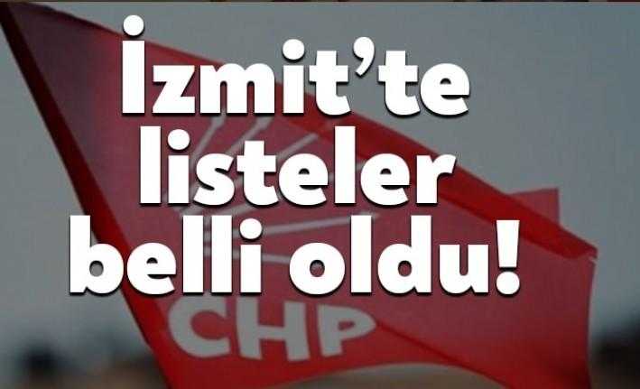 CHP İzmit İlçe Kongresi bugün Hakan Çakar ve Gökhan Ercan’ın