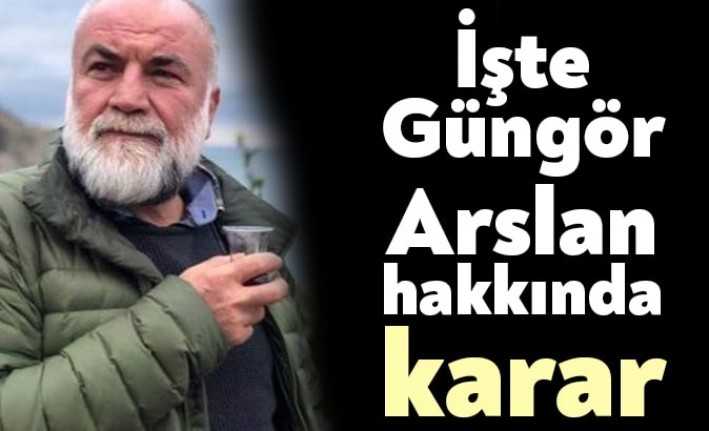 Ses Kocaeli gazetesinin sahibi Güngör Arslan, savcılık sorgusunun ardından serbest