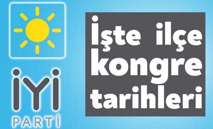İYİ Parti Kocaeli'de ilçe teşkilatlarının kongre takvimi belirlendi. Kongreler 15