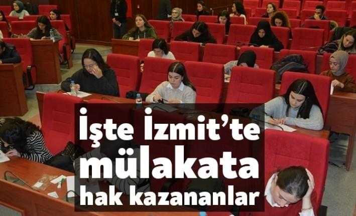 İzmit Belediyesinde, Sosyal Hizmet Uzmanı olmak için sınava girene 62