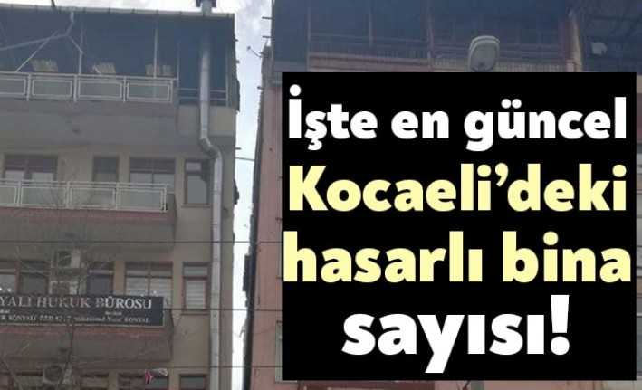 AFAD Kocaeli İl Müdürü Salim Tekoğul, Kocaeli’deki hasarlı binaların en