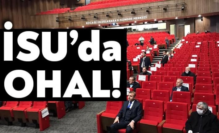 İSU İkinci Olağanüstü Genel Kurulu Korona virüs tedbirleri altında Kocaeli