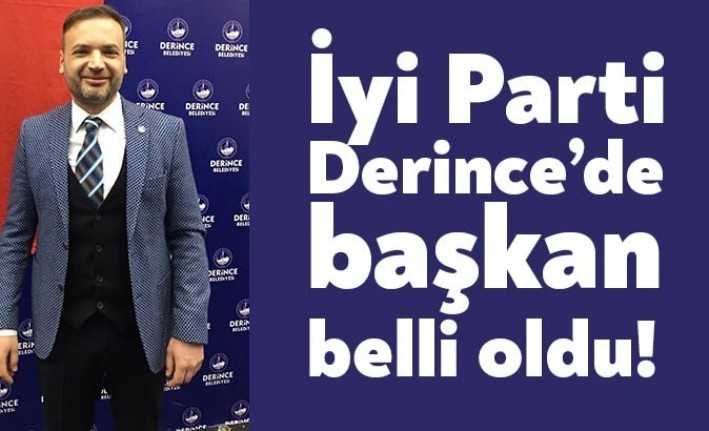 İYİ Parti Derince İlçe Kongresi’nde başkanlık koltuğuna oturan isim Metin