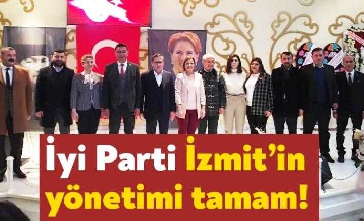 İyi Parti İzmit İlçe Kongresi’nde tek aday olan Pelin Coştur