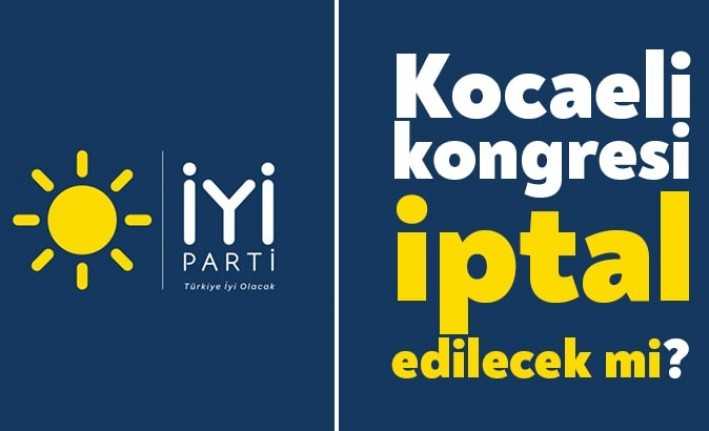 Corona Virüsü tedbirleri kapsamında İYİ Parti’nin 22 Mart’ta gerçekleştirilecek olan
