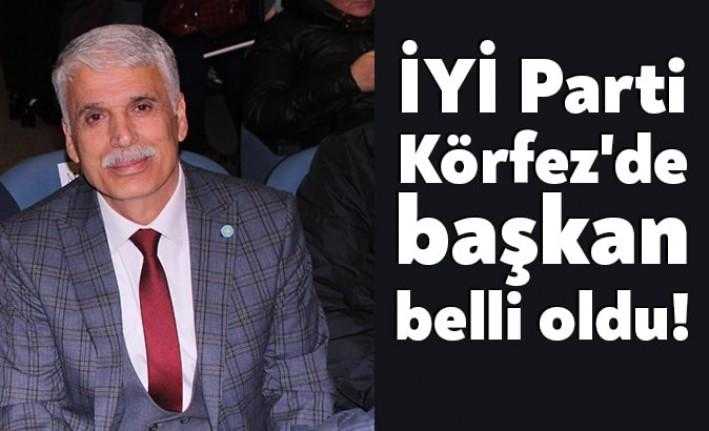 İYİ Parti Körfez İlçe Kongresi'nde Cahit Sürüm, 234 oyla başkanlığa
