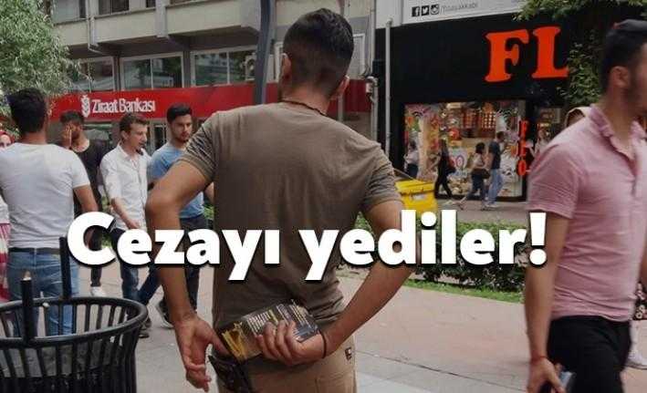 İzmit Yürüyüş Yolu'nda broşür dağıtıp vatandaşları rahatsız eden şahıslara yönelik