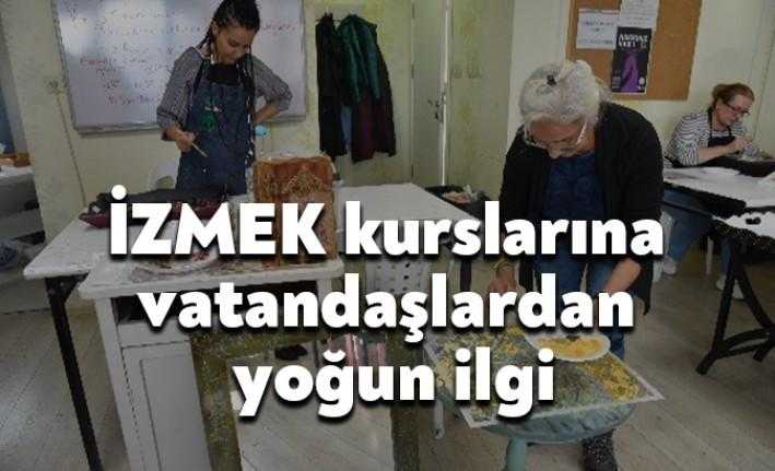 İZMEK, 2019-2020 Eğitim – Öğretim dönemindeki eğitimlere İzmitlilerin yoğun ilgisiyle