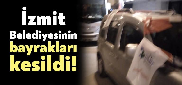 İzmit’te bayrak asma bayrak indirme krizi sona ermiyor. Geçtiğimiz günlerde