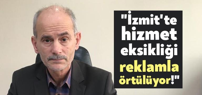 AKP İzmit Belediye Meclisi Grup Başkanvekili Mustafa Soydabaş, İzmit Belediye