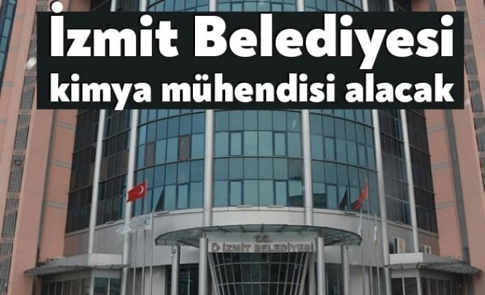 İzmit Belediyesi, BEKAŞ bünyesi üzerinden geçici süreli Kimya Mühendisi alınacağını