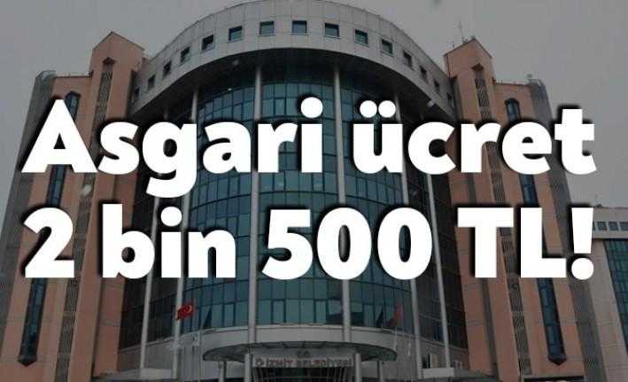 Kemal Kılıçdaroğlu bugün parti meclisinde CHP'li belediyelerdeki asgari ücreti açıkladı.