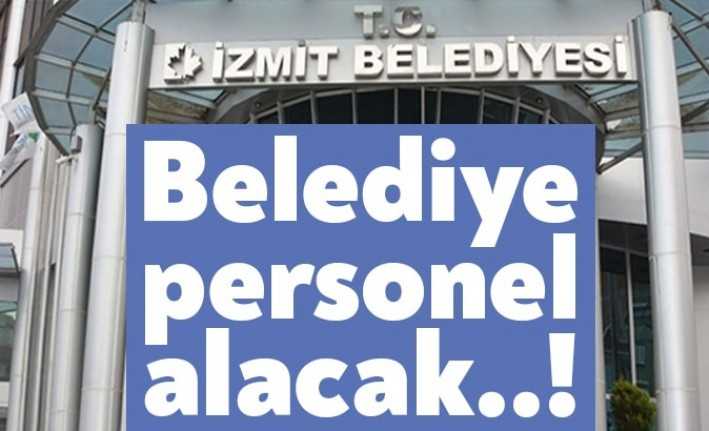 Liyakat usulüne göre personel alımlarını sürdüren İzmit Belediyesi, İç Mimar