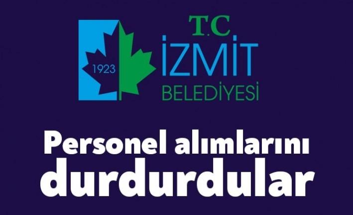 İzmit Belediyesinin liyakat usulüyle başlattığı sınavla personel alımları, koronavirüs tedbirleri