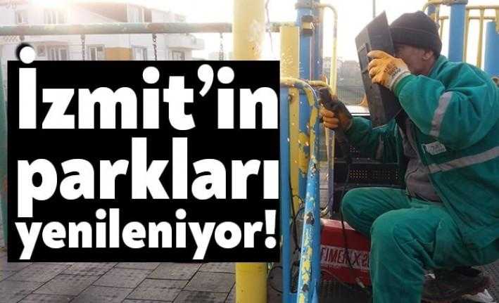 İzmit Belediyesi kent genelinde yer alan park ve bahçeler ile