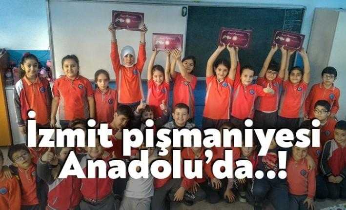 İzmit’in meşhur pişmaniyesi Anadolu okullarına gönderildi. Belediye ile 7. Boru
