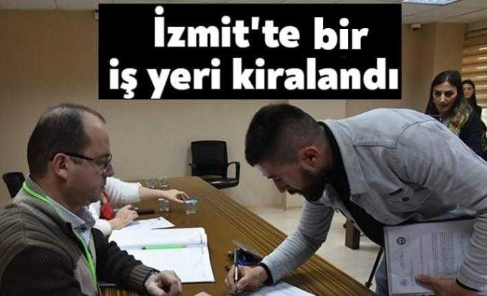 İzmit Belediyesi haftalık encümen toplantısında Şahinler Mahallesi Çiftlik mevkiinde yer