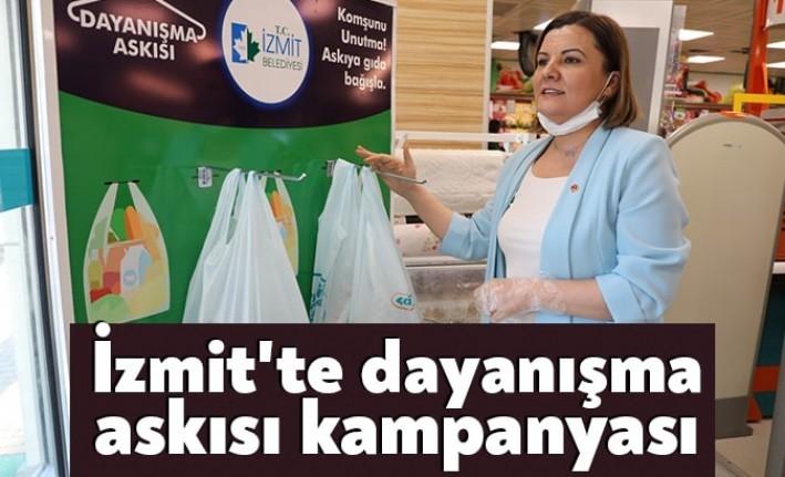 İzmit Belediyesi anlaşmaya vardığı büyük marketlere “Komşunu unutma, askıya gıda