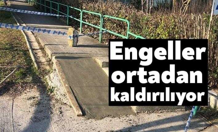 İzmit Belediyesi yaptığı çalışmalar ve uygulamalarla engelli vatandaşların rahat bir