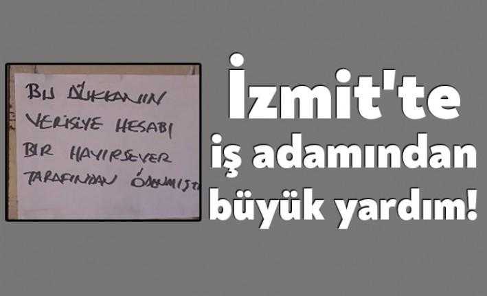 İzmit, bir bakkala girerek veresiye dükkanını satın alan gizemli iş