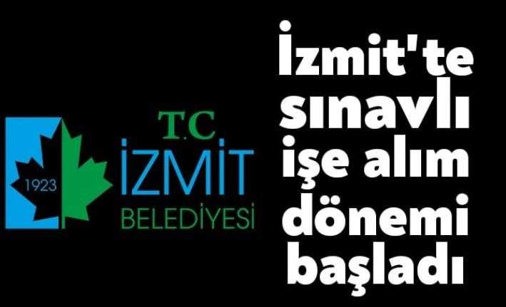 İzmit Belediyesi, BEKAŞ A.Ş. bünyesinde istihdam edilecek 3 sosyal güvenlik