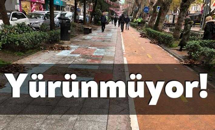 Merkez ilçe İzmit’te yer alan Yürüyüş Yolu’ndaki pek çok parke