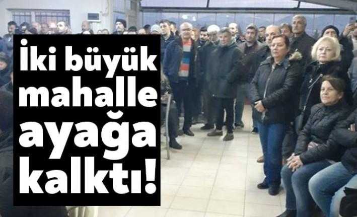 Şirintepe ve Cumhuriyet Mahallesi sahilinde yapılmak istenen limana mahalle halkı