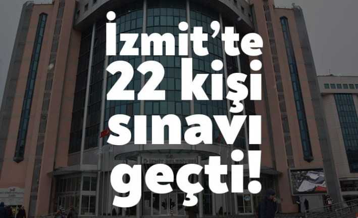 Liyakate dayalı personel alma dönemine giren İzmit Belediyesi, geçtiğimiz perşembe