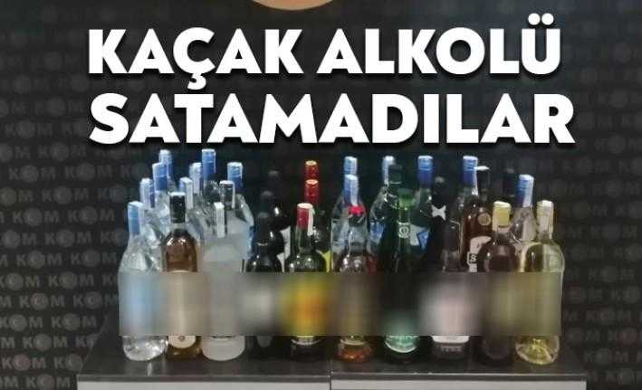 Kocaeli İl Emniyet Müdürlüğü'ne bağlı ekipler, kaçak alkol operasyonu gerçekleştirdi.