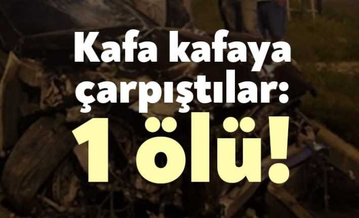 Kandıra’da bir halk otobüsü ve otomobilin çarpışması sonucu, otomobilin sürücüsü