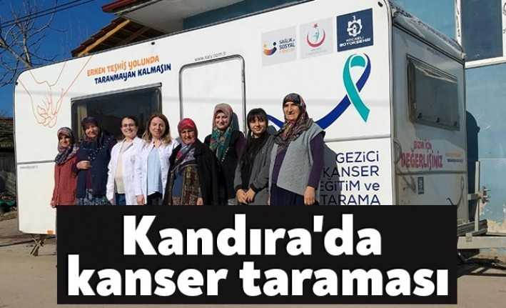 Kocaeli Büyükşehir Belediyesi Gezici Kanser Tarama Aracı, ilçeleri her gün