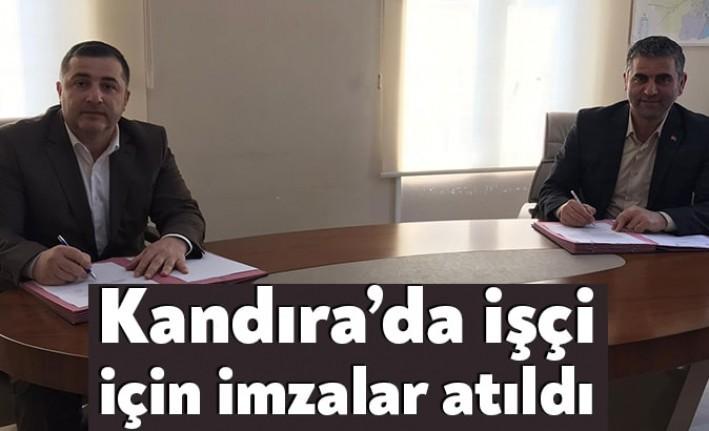 Kandıra Belediyesi’nde çalışan 29 işçiyi ilgilendiren toplu iş sözleşmesi görüşmeleri
