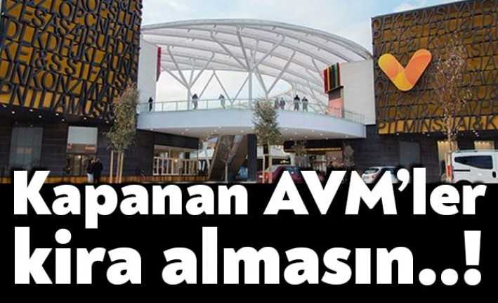 KOTO Başkanı Necmi Bulut, AVM’lerin kapanan işletmelerden kira almama tavsiye