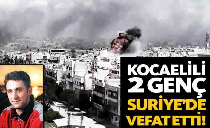 Karamürsel’den Suriye’ye muhalif güçlere destek vermek için giden gençlerden biri