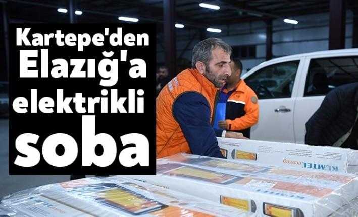 Kartepe Belediye, AFAD ve hayırseverlerin iş birliğinde toplanan elekrtrikli sobalar